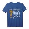 Lustiges Schrauben Werkzeug Garage Hobby T-Shirt - Klassischer Schnitt, doppelt genähter Saum, ideal für Heimwerker und Werkzeugliebhaber
