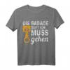 Lustiges Schrauben Werkzeug Garage Hobby T-Shirt - Klassischer Schnitt, doppelt genähter Saum, ideal für Heimwerker und Werkzeugliebhaber