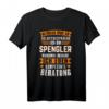 Herren Spengler Klempner Handwerker Blechner Geschenk T-Shirt  Lustiges Arbeitershirt für Dachdecker, Installateure und Klempner