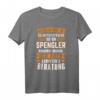 Herren Spengler Klempner Handwerker Blechner Geschenk T-Shirt  Lustiges Arbeitershirt für Dachdecker, Installateure und Klempner