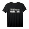 Please Call Me Handwerksmeister Meisterprüfung Geschenk T-Shirt  Perfekt für frischgebackene Handwerksmeister & Feierlichkeiten