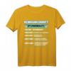 Lustiges Spruch T-Shirt für Reinigungskraft & Handwerker  Humorvolles Geschenk für Meister, Lehrling & Azubi zu Weihnachten, Vatertag & Geburtstag