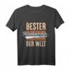 Bester Handwerker Der Welt Vintage T-Shirt - Lustiges Spruchdesign für Jubiläum, Geburtstag & Überraschung für Heimwerker, Mechaniker & Kollegen