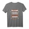 Schreiner Geschenk für Tischler Meister Zimmermann T-Shirt - Lustiges Holzhandwerk-Shirt für Handwerker, Lehrlinge & Hobby-Heimwerker als Geschenk