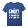 Schornsteinfeger T-Shirt Geschenk - Glücksbringer Spruch für Kaminkehrer & Handwerker, lustiges Berufskleidungsgeschenk für jeden Anlass