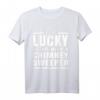 Schornsteinfeger T-Shirt Geschenk - Glücksbringer Spruch für Kaminkehrer & Handwerker, lustiges Berufskleidungsgeschenk für jeden Anlass