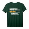 Herren Meister 2020 Handwerker Kfz Meister Werkstatt Geschenk T-Shirt - Lustiges Witziges Outfit für Zimmerer, Schreiner, Dachdecker & Mechaniker