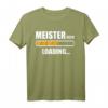 Herren Meister 2020 Handwerker Kfz Meister Werkstatt Geschenk T-Shirt - Lustiges Witziges Outfit für Zimmerer, Schreiner, Dachdecker & Mechaniker