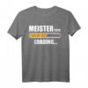 Herren Meister 2020 Handwerker Kfz Meister Werkstatt Geschenk T-Shirt - Lustiges Witziges Outfit für Zimmerer, Schreiner, Dachdecker & Mechaniker