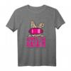 Après Ski Haserl - Skifahrerin Leo Print T-Shirt für Frauen, Spaßiges Skioutfit & Party T-Shirt für Hüttenabend & Mädelswochenende