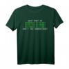 Binärcode Binär Codieren Programmierer T-Shirt - Geschenkidee für Informatiker, Systemadministratoren & Programmierer zu Weihnachten & Geburtstag