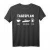 Lustiges Bootsführer Schiffsruder Tagesplan Bier T-Shirt  Perfekt für Bootsfahrer, Yachtbesitzer & Segelbootliebhaber als Geschenk zu Bootsprüfung & Geburtstag