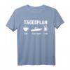 Lustiges Bootsführer Schiffsruder Tagesplan Bier T-Shirt  Perfekt für Bootsfahrer, Yachtbesitzer & Segelbootliebhaber als Geschenk zu Bootsprüfung & Geburtstag