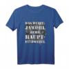 Herren Jawohl Herr Hauptfeldwebel T-Shirt - Lustiges Bundeswehr Spruch für Soldaten & Ausbilder bei der Armee