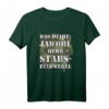 Herren Jawohl Herr Stabsfeldwebel Bundeswehr T-Shirt  Lustiges Spruchshirt für Soldaten & Ausbilder bei der Bundeswehr