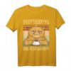 Zu viel nachgedacht und so mürrisch - Mood Cat Vintage T-Shirt für Katzenliebhaber, Humor und Tierfreunde