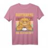 Zu viel nachgedacht und so mürrisch - Mood Cat Vintage T-Shirt für Katzenliebhaber, Humor und Tierfreunde