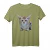Orientalisches Kurzhaar-Katzen-Haustier-Portrait  Lustiges Katzenshirt für Katzenmutter & -vater, Sammler und Katzenliebhaber