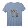 Orientalisches Kurzhaar-Katzen-Haustier-Portrait  Lustiges Katzenshirt für Katzenmutter & -vater, Sammler und Katzenliebhaber