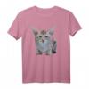 Orientalisches Kurzhaar-Katzen-Haustier-Portrait  Lustiges Katzenshirt für Katzenmutter & -vater, Sammler und Katzenliebhaber