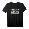 Facility Manager Bester Hausmeister Sprüche T-Shirt  Stolz auf den Beruf, perfektes Geschenk für Hausmeister und Hausverwalter