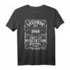 Lustiges 60. Geburtstag T-Shirt für Mann und Frau - Originelle Geschenkidee & Deko für den 60. Geburtstag 1964