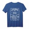 Lustiges 60. Geburtstag T-Shirt für Mann und Frau - Originelle Geschenkidee & Deko für den 60. Geburtstag 1964
