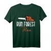 Logger Woodsman Vintage Run Forest Run Holzfäller-Kettensäge T-Shirt  Lustiges Geschenk für Holzfäller, Waldläufer und Holzarbeiter