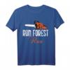 Logger Woodsman Vintage Run Forest Run Holzfäller-Kettensäge T-Shirt  Lustiges Geschenk für Holzfäller, Waldläufer und Holzarbeiter