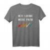 Herren Vintage Kettensäge T-Shirt  Lustiges Holzfäller-Design für Waldarbeiter, Förster & Elektrowerkzeugliebhaber, Retro-Stil
