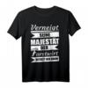 Herren Holzfäller T-Shirt mit Berufsspruch - Witziges Waldarbeiter Geschenk für Forstwirte & Holzfäller