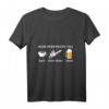 Holzfäller Bier Forstwirt Förster Motorsäge Baumfäller T-Shirt - Perfektes Geschenk für Männer in der Forstwirtschaft