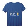 Holzfäller Bier Forstwirt Förster Motorsäge Baumfäller T-Shirt - Perfektes Geschenk für Männer in der Forstwirtschaft