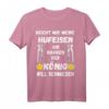 Hufschmied König Hufeisen Schmieden T-Shirt  Lustiges Geschenk für Schmiede, Pferdeschmiede & Metallbauer mit Humor