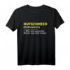 Hufschmied Definition Beruf T-Shirt - Witzige Geschenkidee für Hufschmiede & Reitsportbegeisterte