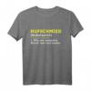 Hufschmied Definition Beruf T-Shirt - Witzige Geschenkidee für Hufschmiede & Reitsportbegeisterte