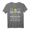 Herren Hufschmied Majestät Pferdeschmied Hufeisen Pferde Schmied T-Shirt  Witziges Geschenk für Schmiede, Metallbauer & Pferdefreunde