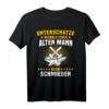 Schmied Amboss Schmiedehammer T-Shirt mit lustigem Spruch  Perfekt für Schmiede, Hufschmiede & Metallarbeiter