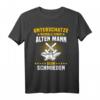 Schmied Amboss Schmiedehammer T-Shirt mit lustigem Spruch  Perfekt für Schmiede, Hufschmiede & Metallarbeiter