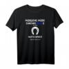 Pferdeschmied Morgens Müde Abends Blau T-Shirt  Lustiges Geschenk für Pferdehufschmied & Pferdefreunde