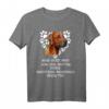 Rhodesian Ridgeback Hund T-Shirt für Damen und Herren  Lustiges Geschenk für Hundeliebhaber, Gassi gehen & Anlässe