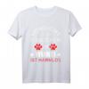 Vorsicht Vor Dem Frauchen Der Hund Ist Harmlos T-Shirt - Lustiges Hundemotiv für Hunde- und Haustierliebhaber