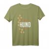 Die Mit Dem Hund Geht Frauchen Hundebesitzerin Gassi Gehen T-Shirt  Lustiges Geschenk für Hundeliebhaber & Hundetrainer zu Weihnachten oder Geburtstag