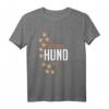 Die Mit Dem Hund Geht Frauchen Hundebesitzerin Gassi Gehen T-Shirt  Lustiges Geschenk für Hundeliebhaber & Hundetrainer zu Weihnachten oder Geburtstag