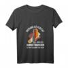 Damen Hundetrainerin T-Shirt  Lustiges Hunde Motiv mit V-Ausschnitt für Hundeliebhaberinnen und Gassi-Geherinnen