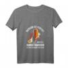 Damen Hundetrainerin T-Shirt  Lustiges Hunde Motiv mit V-Ausschnitt für Hundeliebhaberinnen und Gassi-Geherinnen