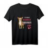 Chihuahua Hund Ich bin die verrückte Spruch T-Shirt  Lustiges Hundeliebhaber Design für Hundemamas & Papas
