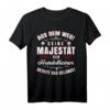 Hundetrainer T-Shirt mit Aufdruck 'Seine Majestät der Hundetrainer betritt das Gelände'  Perfektes Geschenk für ehrenamtliche Trainer und Hundeliebhaber