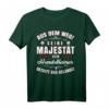 Hundetrainer T-Shirt mit Aufdruck 'Seine Majestät der Hundetrainer betritt das Gelände'  Perfektes Geschenk für ehrenamtliche Trainer und Hundeliebhaber
