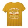 Hundetrainer T-Shirt mit Aufdruck 'Seine Majestät der Hundetrainer betritt das Gelände'  Perfektes Geschenk für ehrenamtliche Trainer und Hundeliebhaber